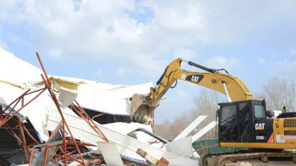 Bursa Nilüfer'de üç noktada yıkım