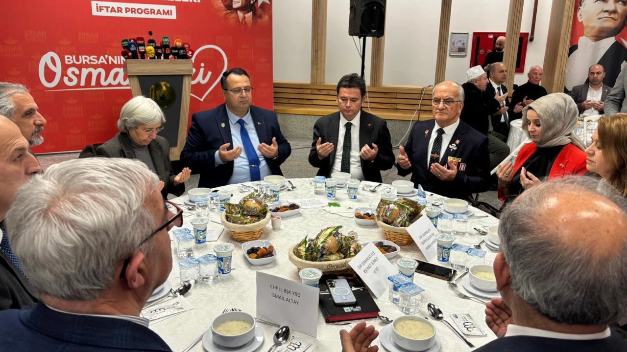 Bursa Osmangazi'den şehit ve gazi aileleri için anlamlı iftar