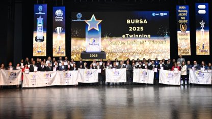 Bursa'da 700 öğretmene 'eTwinning kalite etiketi'
