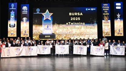 Bursa'da eTwinning başarıları ödüllendirildi