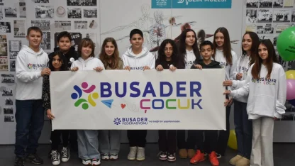 BUSADER geleceğe çocuklarla yürüyor... BUSADER Çocuk iş başında