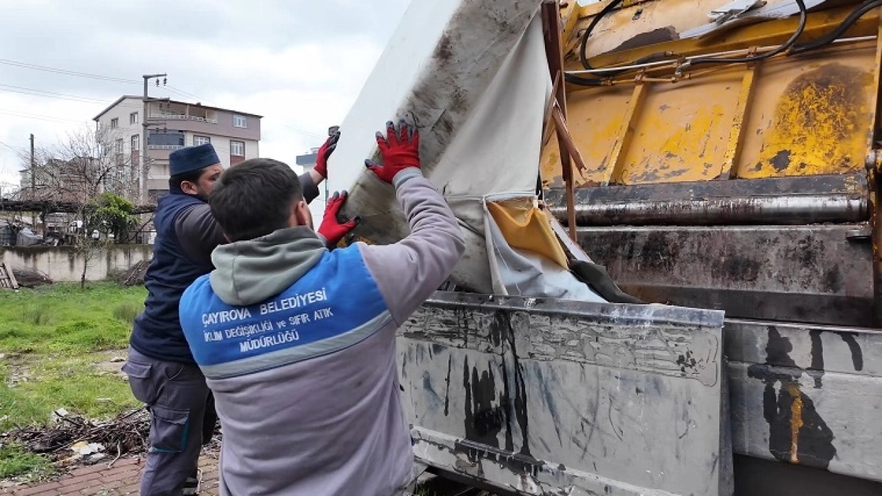 Çayırova Belediyesi’nden kaba atık uyarısı
