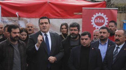 CHP’li Karasu’dan Sivas'ta işçi direnişlerine destek