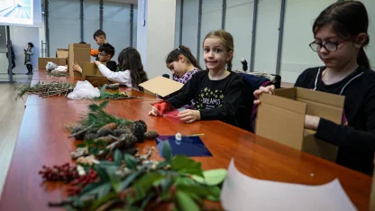 Çocuklar bir günlüğüne mimar oldu