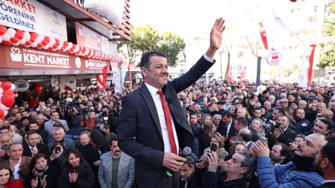 Denizli'de Kent Market'ten birinci yılında 183 bin destek