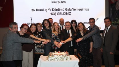 Ekonomi Muhabirleri Derneği İzmir Şubesi 36. yaşını Foça’da kutladı