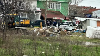 Erikli Sahili’nde yıkım çalışmaları başladı