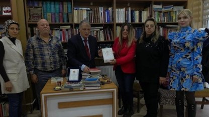 Erzurum’un yaşayan hafızası Prof. Dr. Kürkçüoğlu’na vefa plaketi