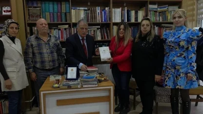 Erzurum’un yaşayan hafızası Prof. Dr. Kürkçüoğlu’na vefa plaketi