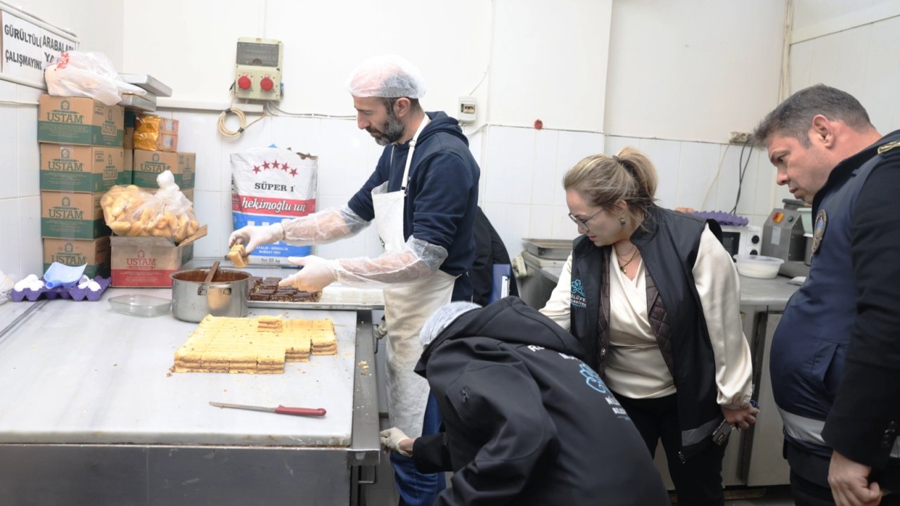 Fırın ve pastanelere şok baskın