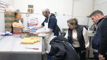 Fırın ve pastanelere şok baskın