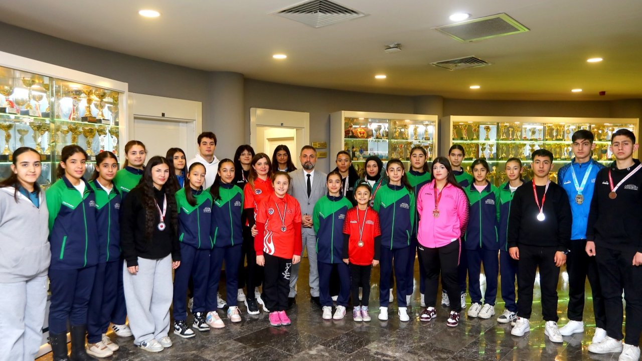 Gaziantep Büyükşehir Spor Kulübü’nden 71 madalya