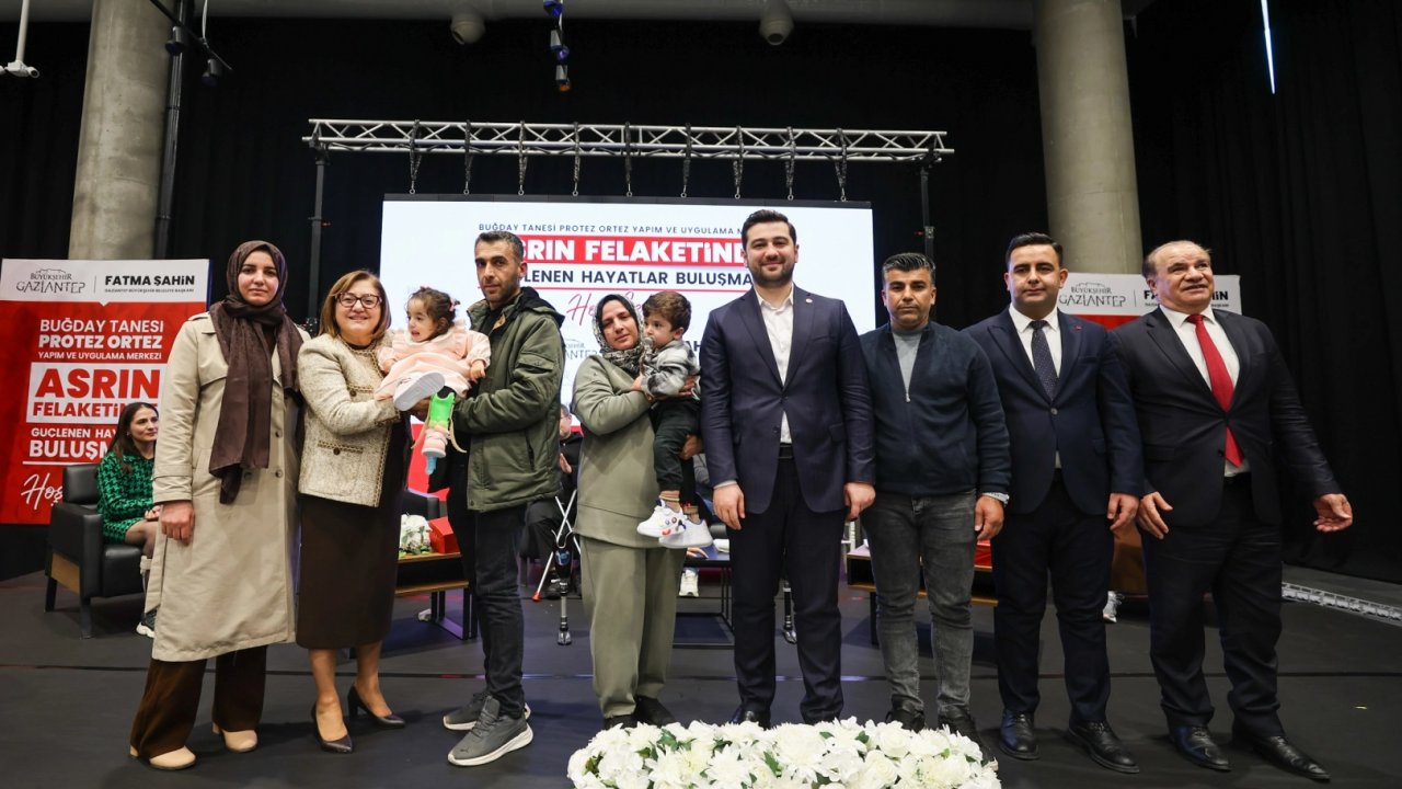 Gaziantep’te “Asrın Felaketinde Güçlenen Hayatlar” buluşması