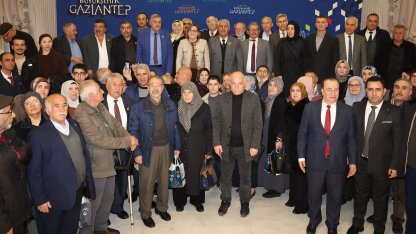 Gaziantep'te Başkan Şahin'den emeklilere müjde