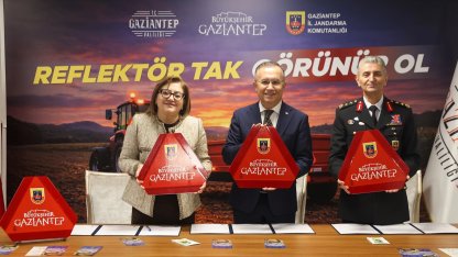 Gaziantep’te çiftçilere reflektör dağıtılacak