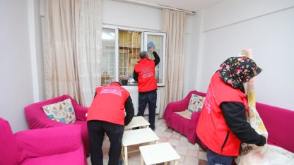 Gaziantep'te ramazan öncesi yaşlı ve engellilere kapsamlı destek