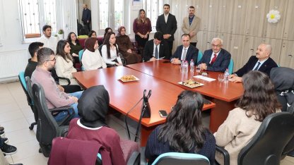 Gebze'de Başkan Büyükgöz'den okullara ziyaret