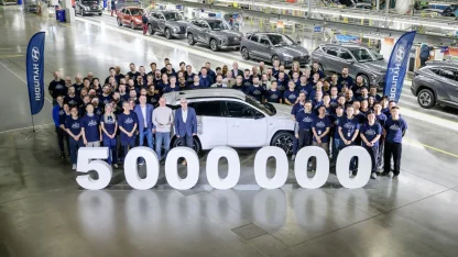 Hyundai Çek fabrikasında 5 milyonuncu aracını üretti