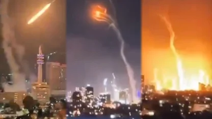 İsrail İran'a füze ve roketlerle saldırdı