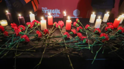 İstanbul Bakırköy'de sessiz anma