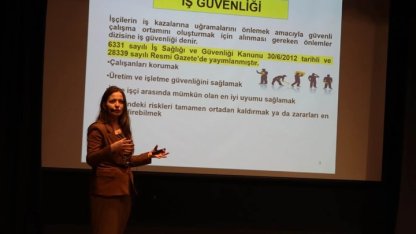 İstanbul Maltepe'de ‘İş Sağlığı ve Güvenliği Eğitimleri’ başladı