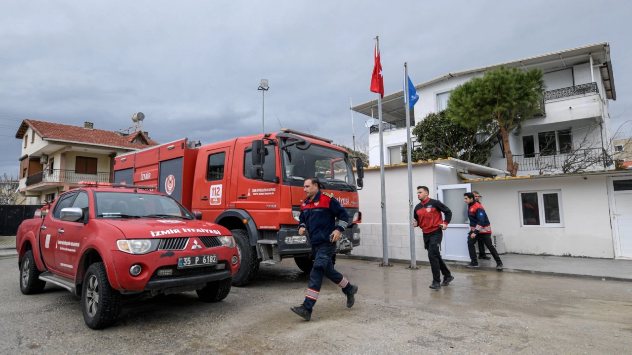 İzmir'in kuzeyinde afetlere yeni kalkan... 63. istasyon hizmete girdi
