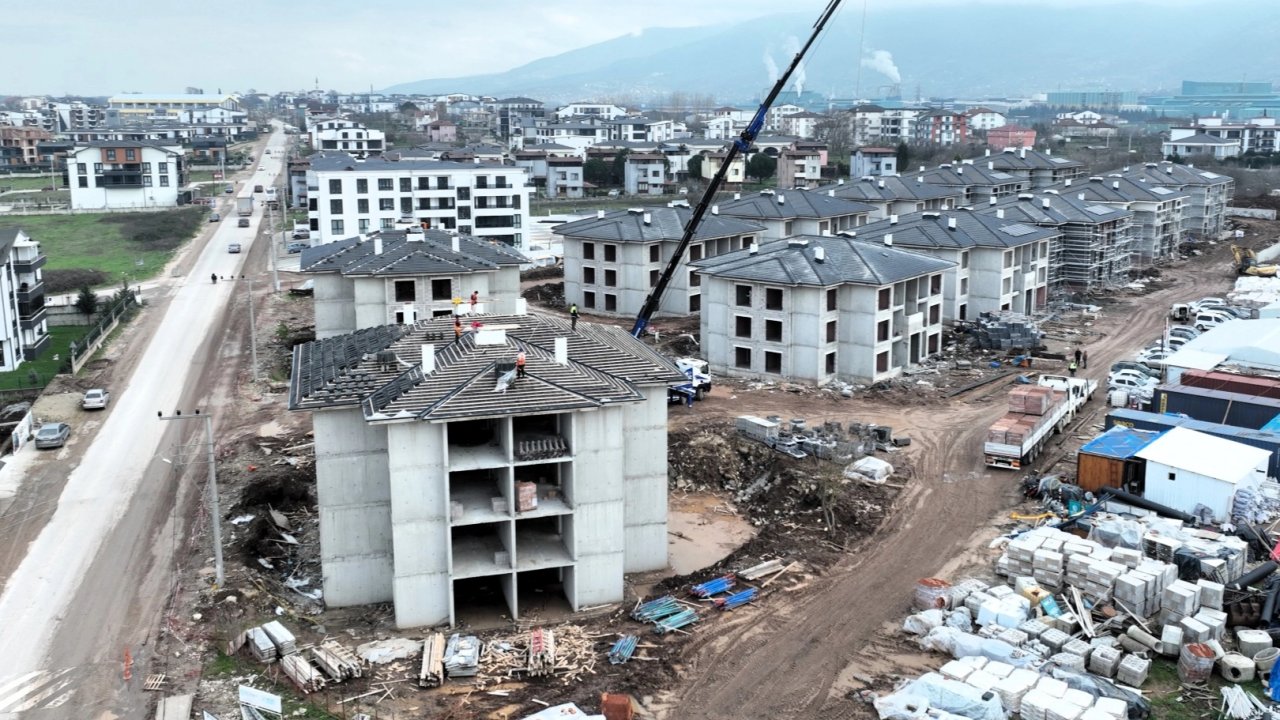 Kartepe Kent Konut Evleri’nde ilerleme yüzde 51