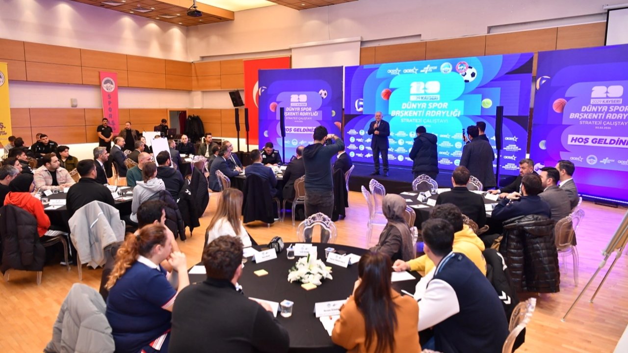 Kayseri 2029 dünya spor başkenti yolunda