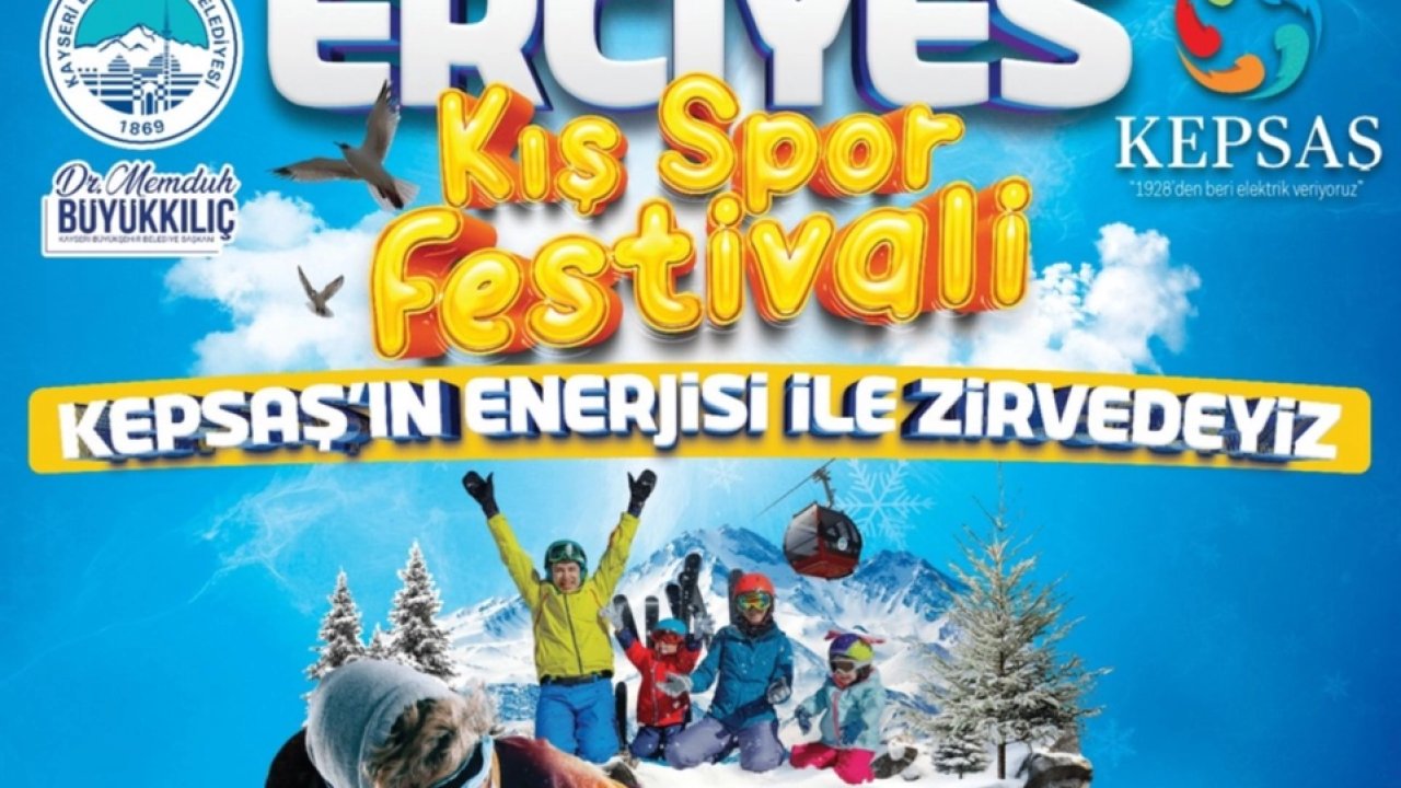 Kayseri Büyükşehir'den Erciyes'e özel kış festivali