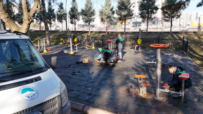 Kayseri Büyükşehir'den 'yeşil alan' çalışması