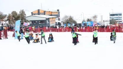 Kayseri Erciyes'te 'Artık Çekilmez Oldun' heyecanı