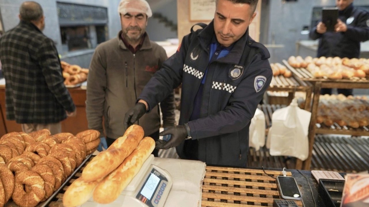 Kayseri Melikgazi zabıtasından fırınlara sıkı denetim