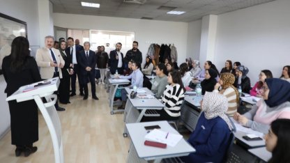 Kayseri Melikgazi'den kursiyerlere özel ziyaret