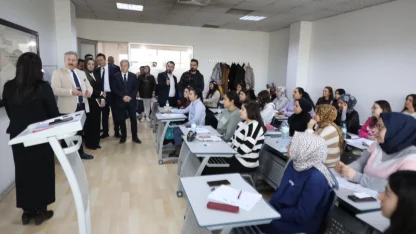 Kayseri Melikgazi'den kursiyerlere özel ziyaret