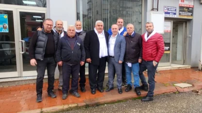 Keşan'da Bülent Altın seçim için saha çalışmalarını sürdürüyor