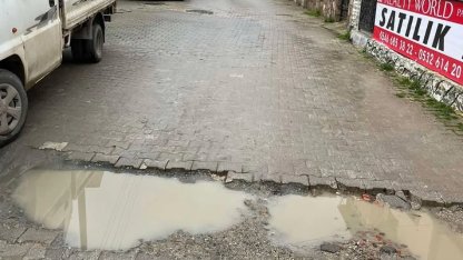 Keşan'da mahalleliyi isyan ettiren yol çilesi