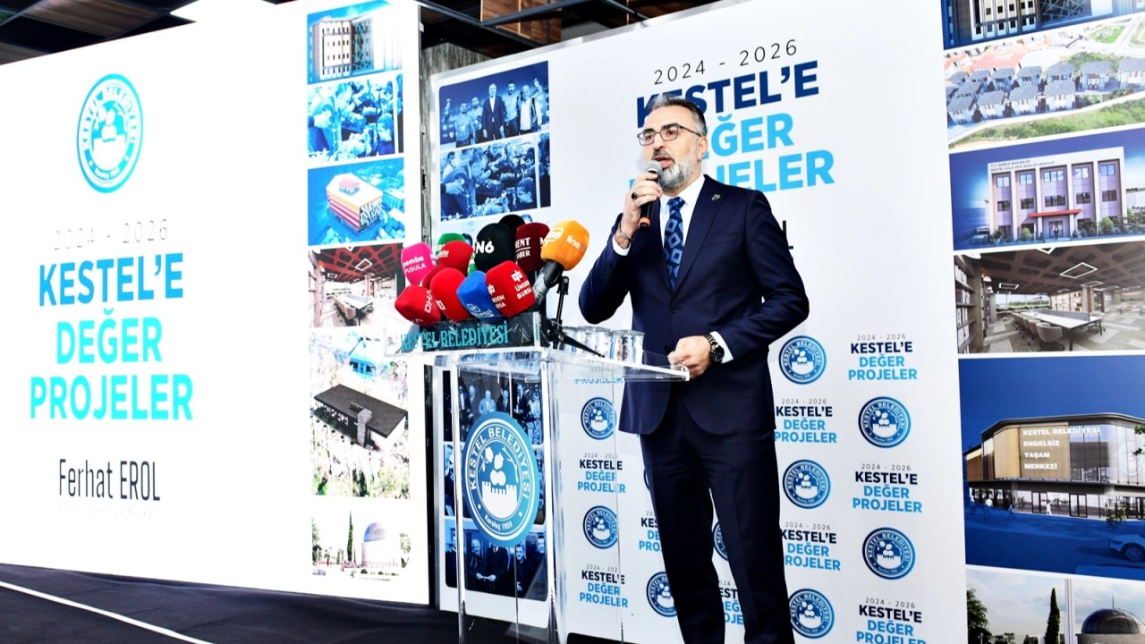 Kestel’de Başkan Erol'dan proje ve yatırımlar sunumu