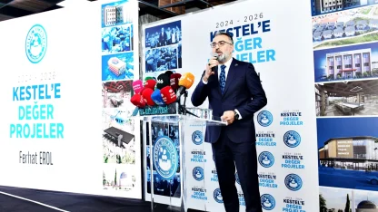 Kestel’de Başkan Erol'dan proje ve yatırımlar sunumu