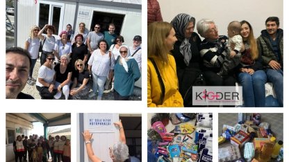 KİGDER deprem bölgesinden elini çekmedi