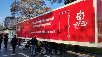 Kocaeli Büyükşehir'den depremin 3. yılında Hatay’da dayanışma örneği