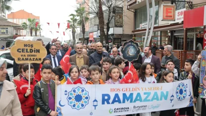 Kocaeli Çayırova’da Ramazan coşkuyla karşılandı