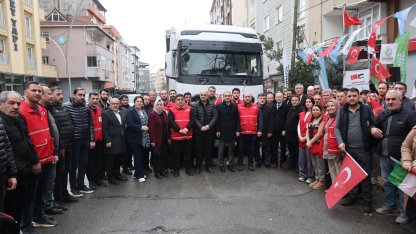 Kocaeli Çayırova’dan Gazze’ye kardeşlik eli uzandı