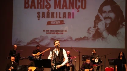Kocaeli Gebze’de Barış Manço şarkılarıyla nostalji dolu gece