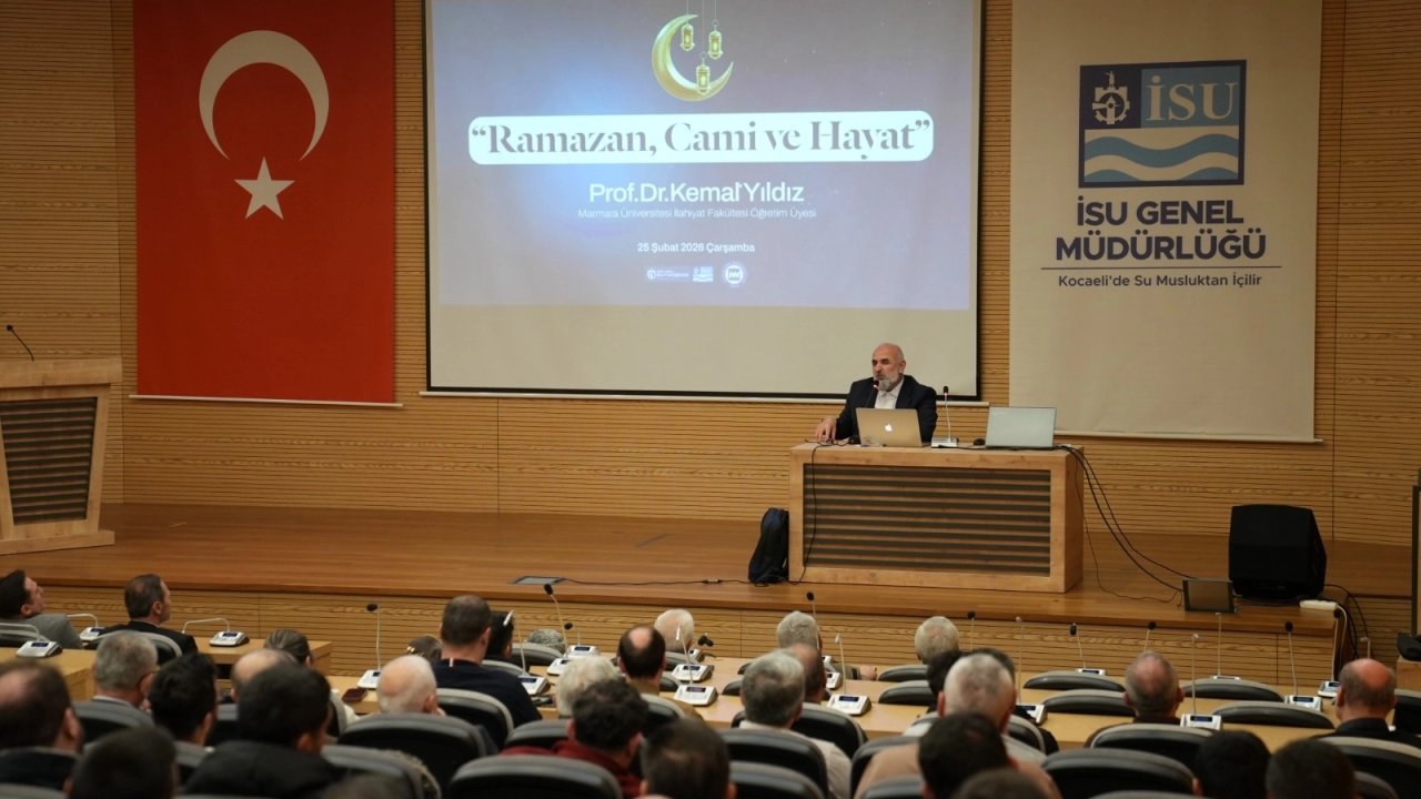 Kocaeli İSU’da ramazan ayına özel söyleşi