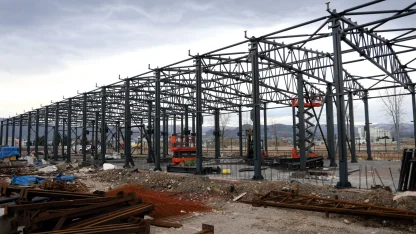 Kocaeli İtfaiye Depo Binası şekilleniyor