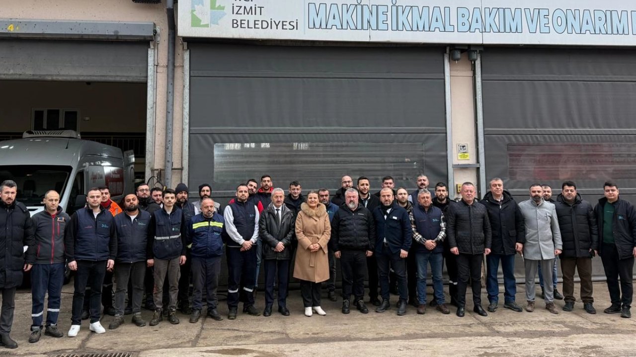 Kocaeli İzmit Belediyesi Makine İkmal Müdürlüğü’nde tasarruf hamlesi