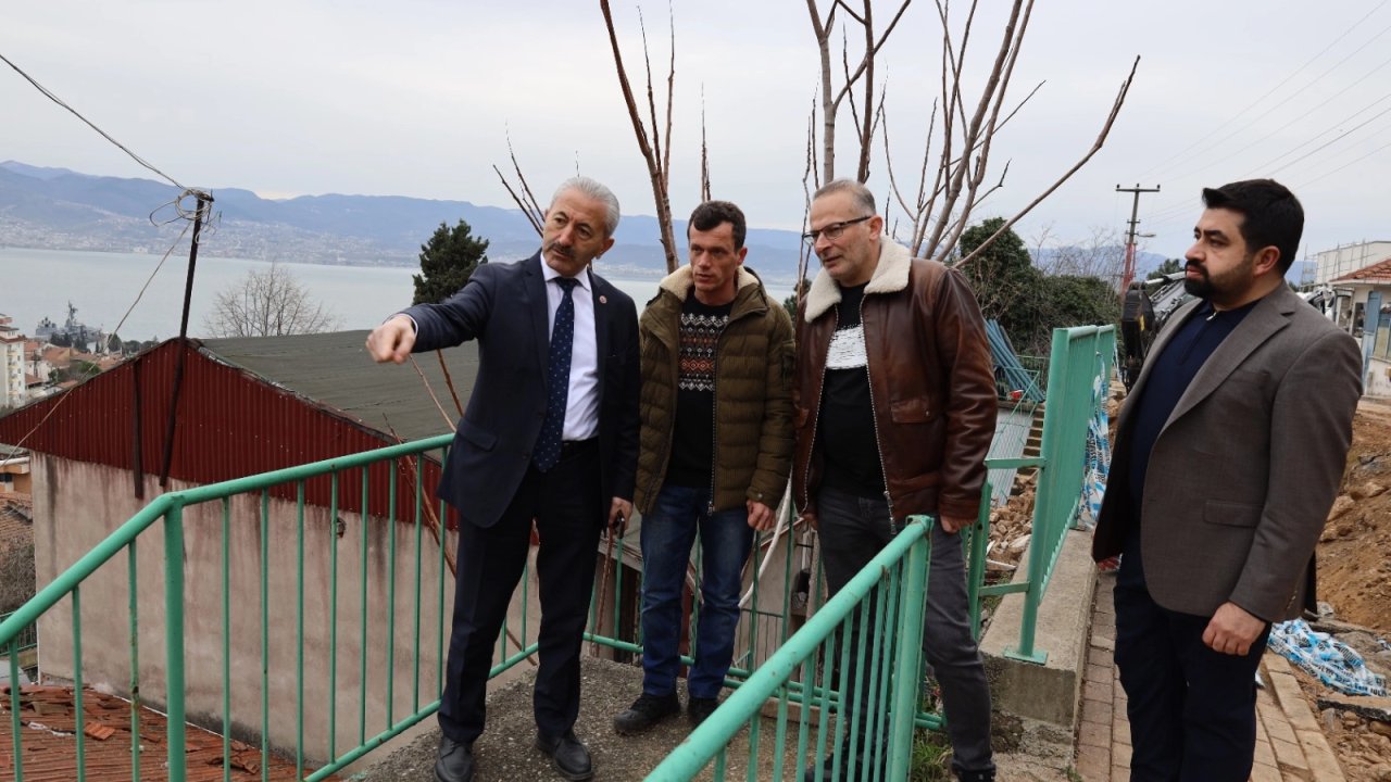 Kocaeli İzmit’te mahallelere yakın takip