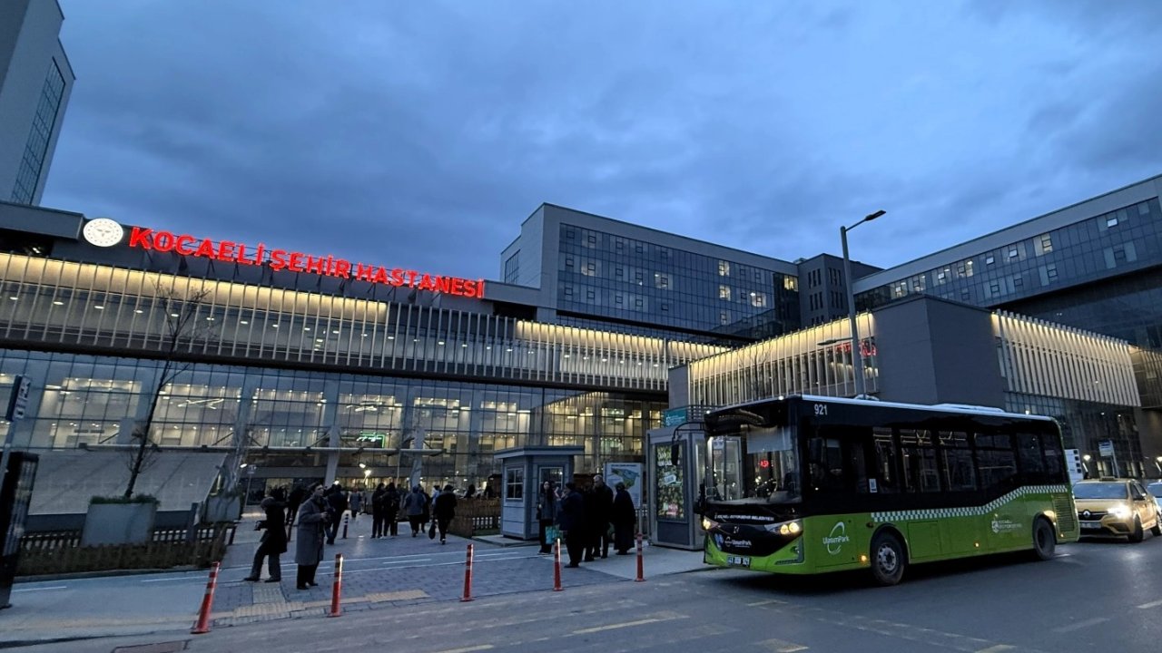Kocaeli Şehir Hastanesi’ne 12 ilçeden aktarmasız ulaşım