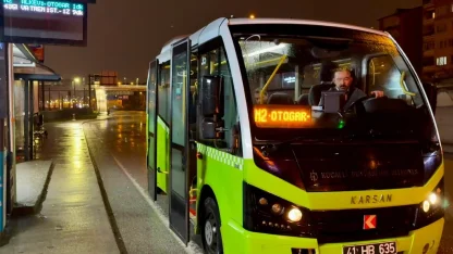 Kocaeli’de 24 saat kesintisiz ulaşım başladı