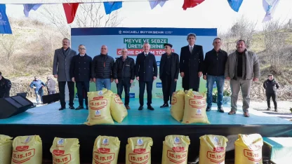 Kocaeli'de çiftçiye gübre desteği